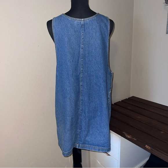 Route 66 Vintage Y2K Denim Dress Size Large - Picture 3 of 8